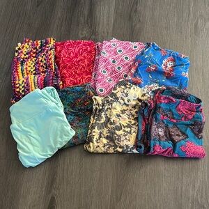 Lularoe - 8 Pairs Of OS Leggings